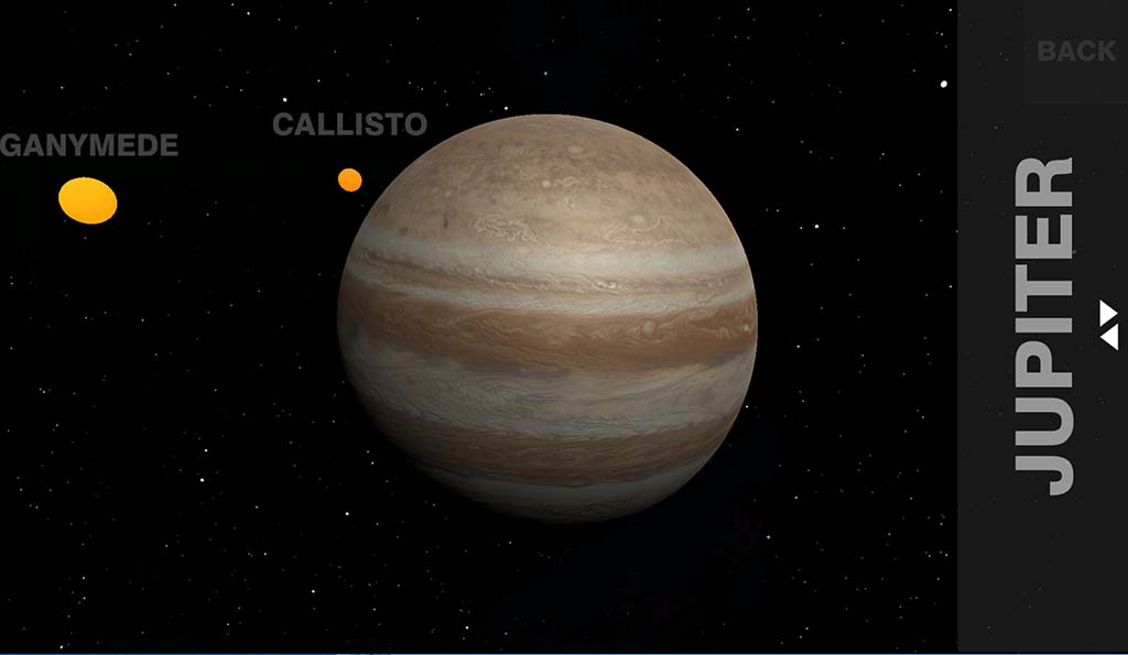 Solar System and Jupiter App | IDIA Lab